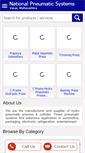 Mobile Screenshot of hydropneumaticpresses.com